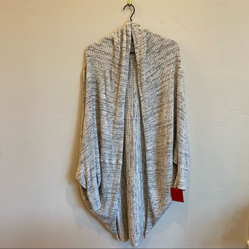 MOSSIMO Target Heathered Grey Oversized Lightweight Ribbed Sweater